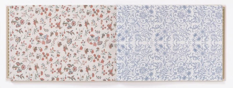 100 Papers with Classical Floral Patterns
