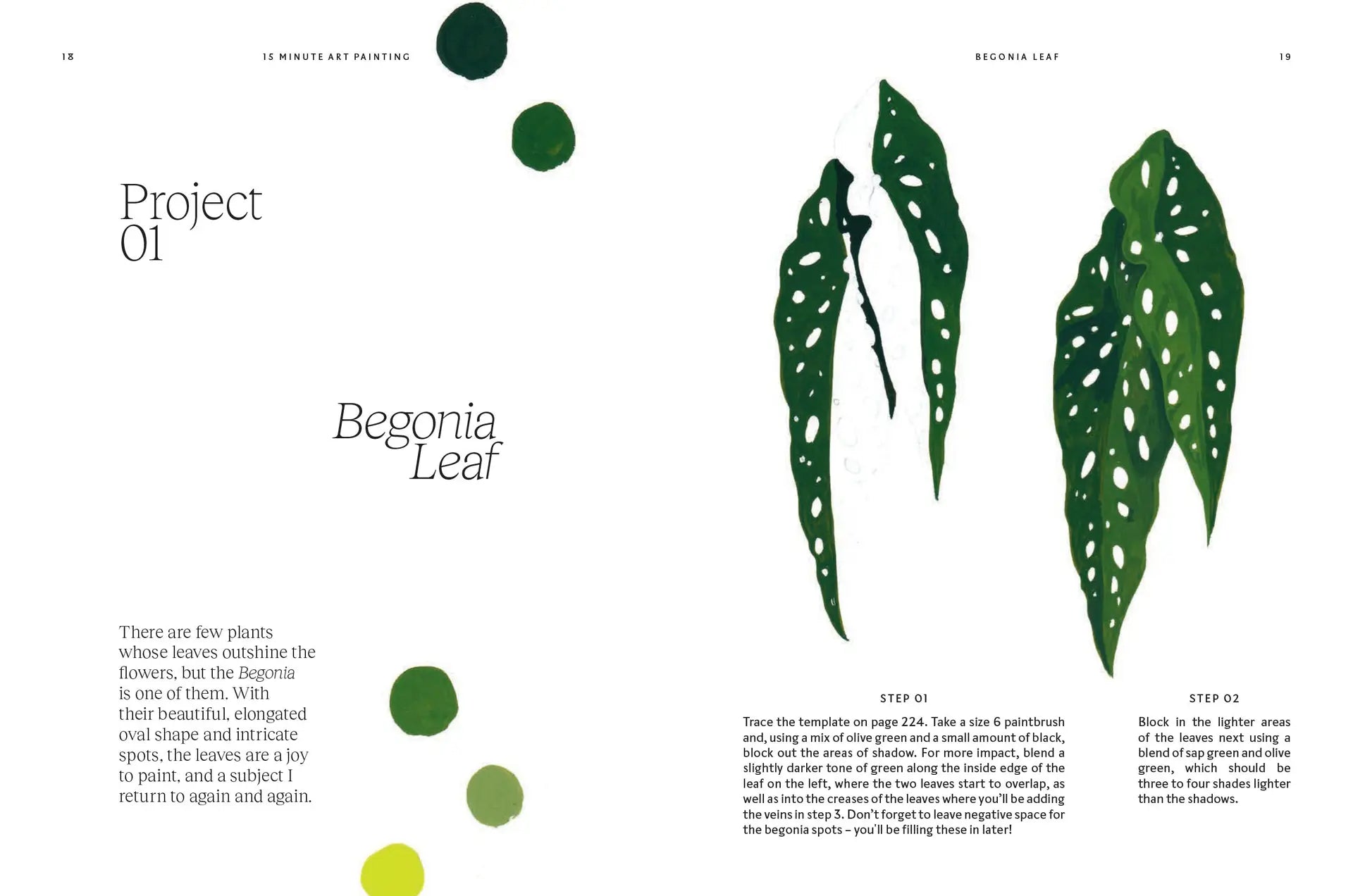 Book - 15 Minute Art: Painting by Hannah Podbury