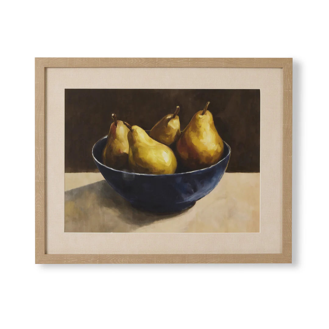 Framed Print - Pear Still Life