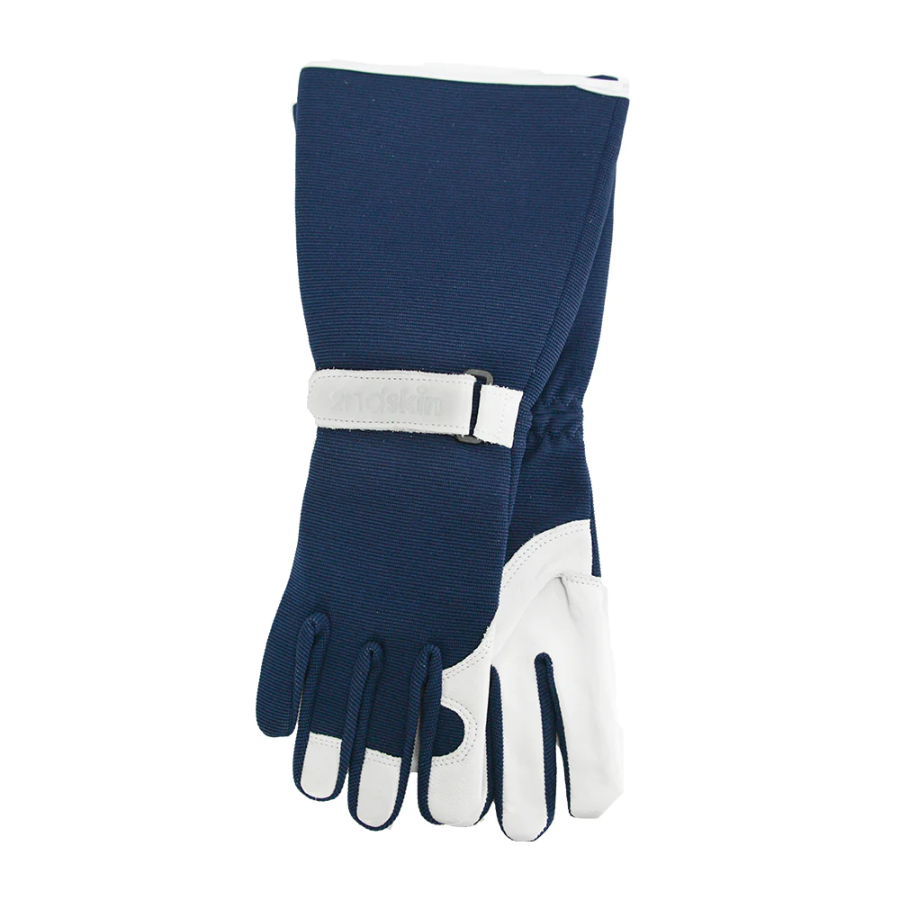 Long Sleeve Garden Gloves - Goat Skin/Lycra 2nd skin - 3 colours - larger fit