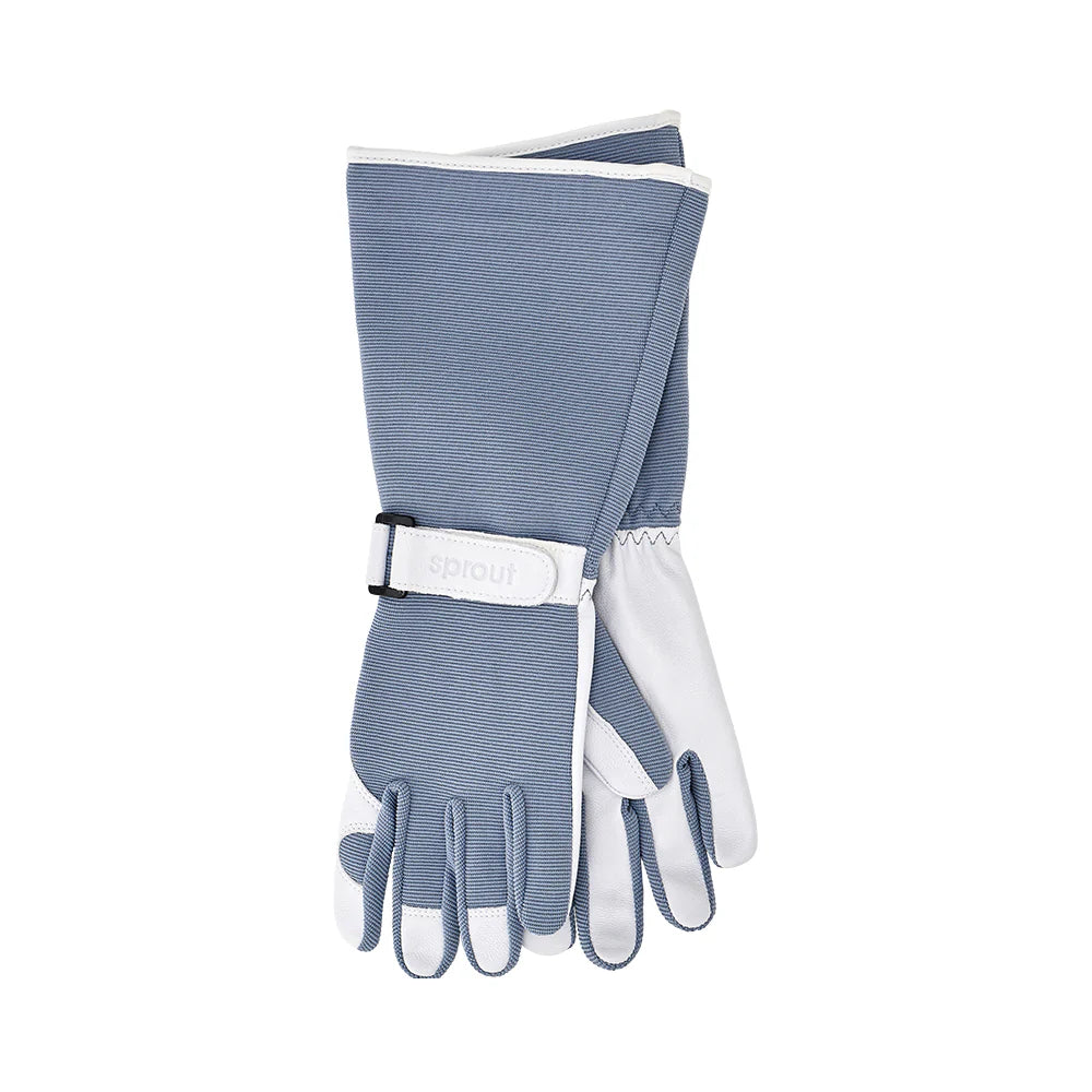 Long Sleeve Garden Gloves - Goat Skin/Lycra - standard fit