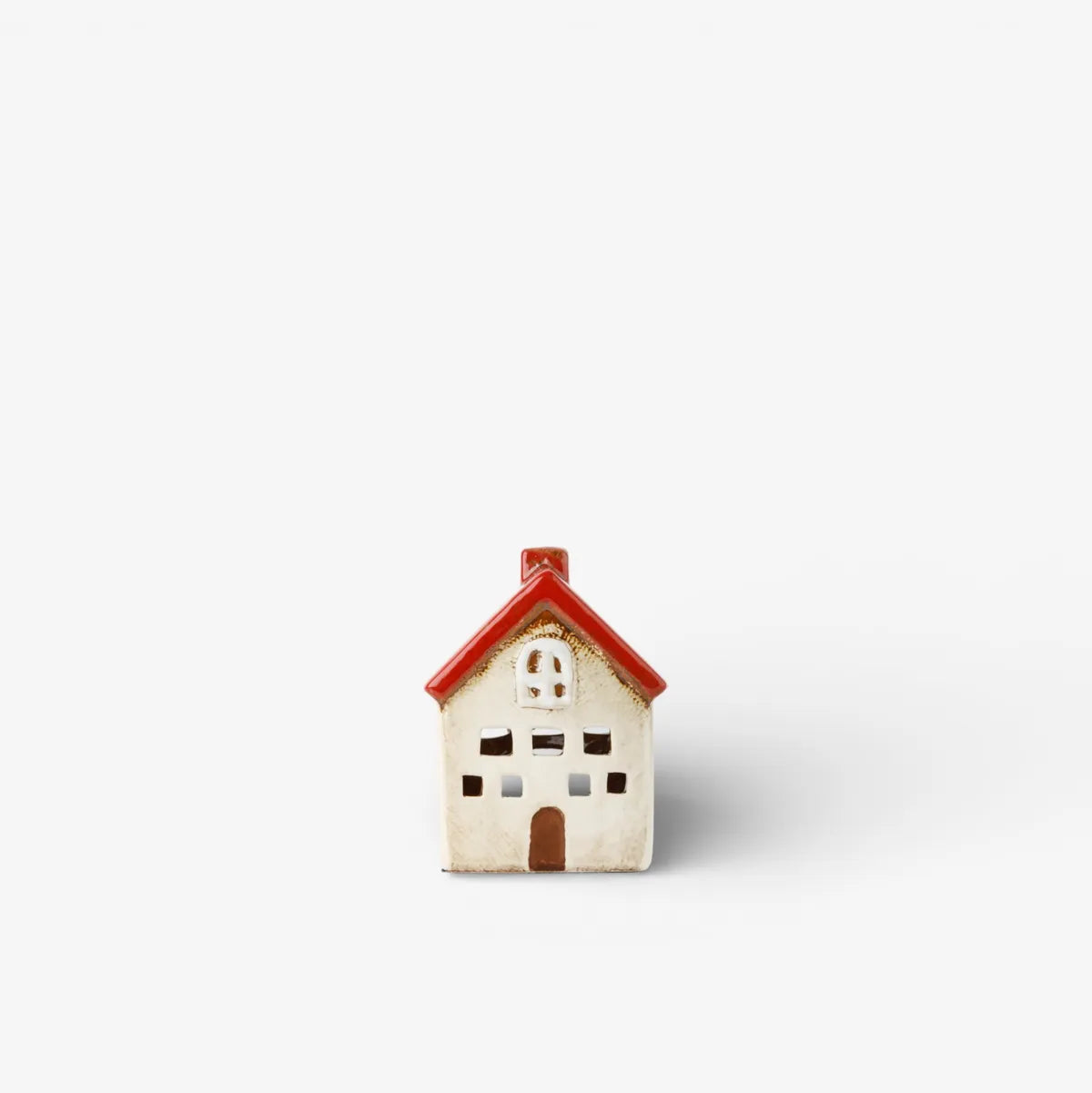 Tea Light Villa Alsace Red White
