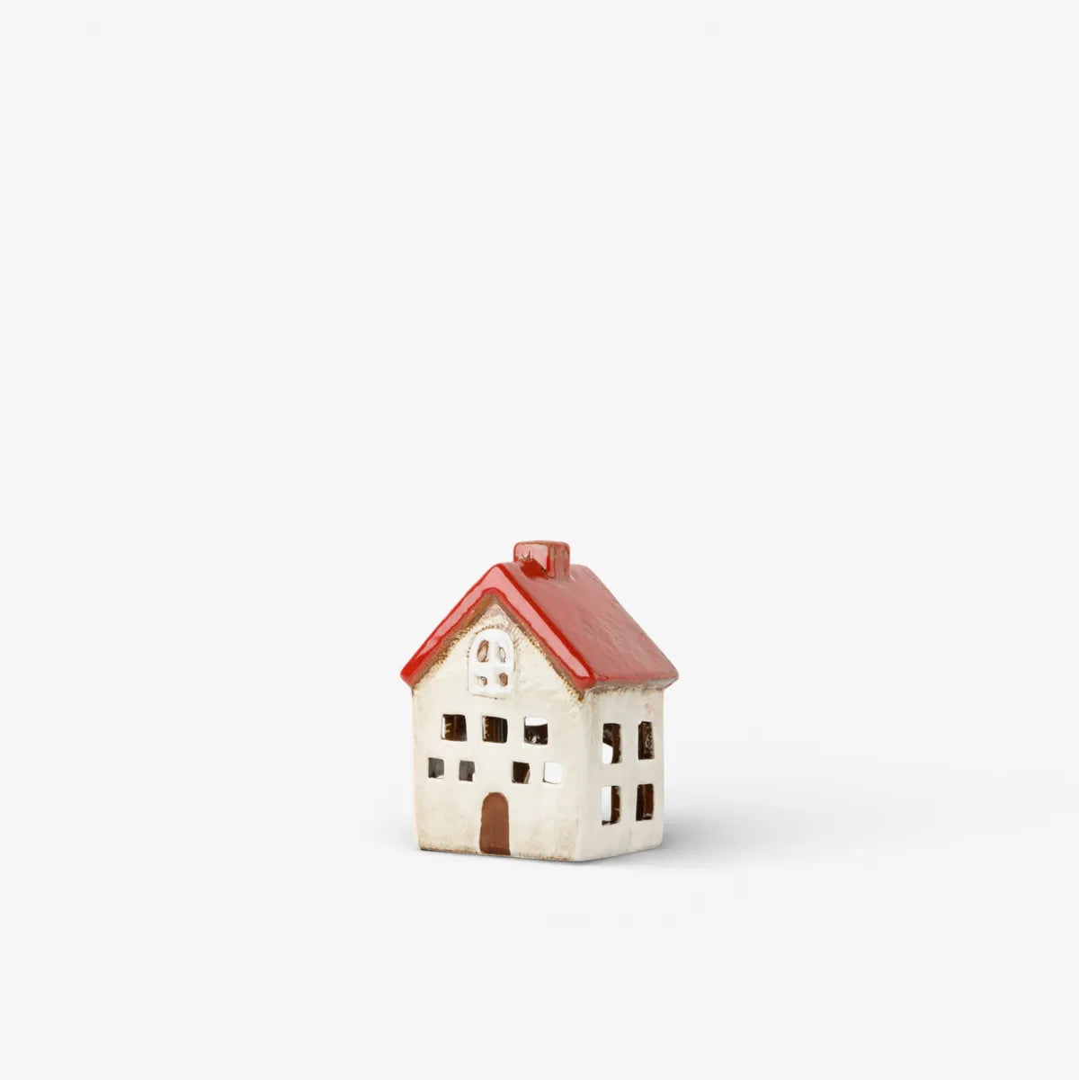 Tea Light Villa Alsace Red White