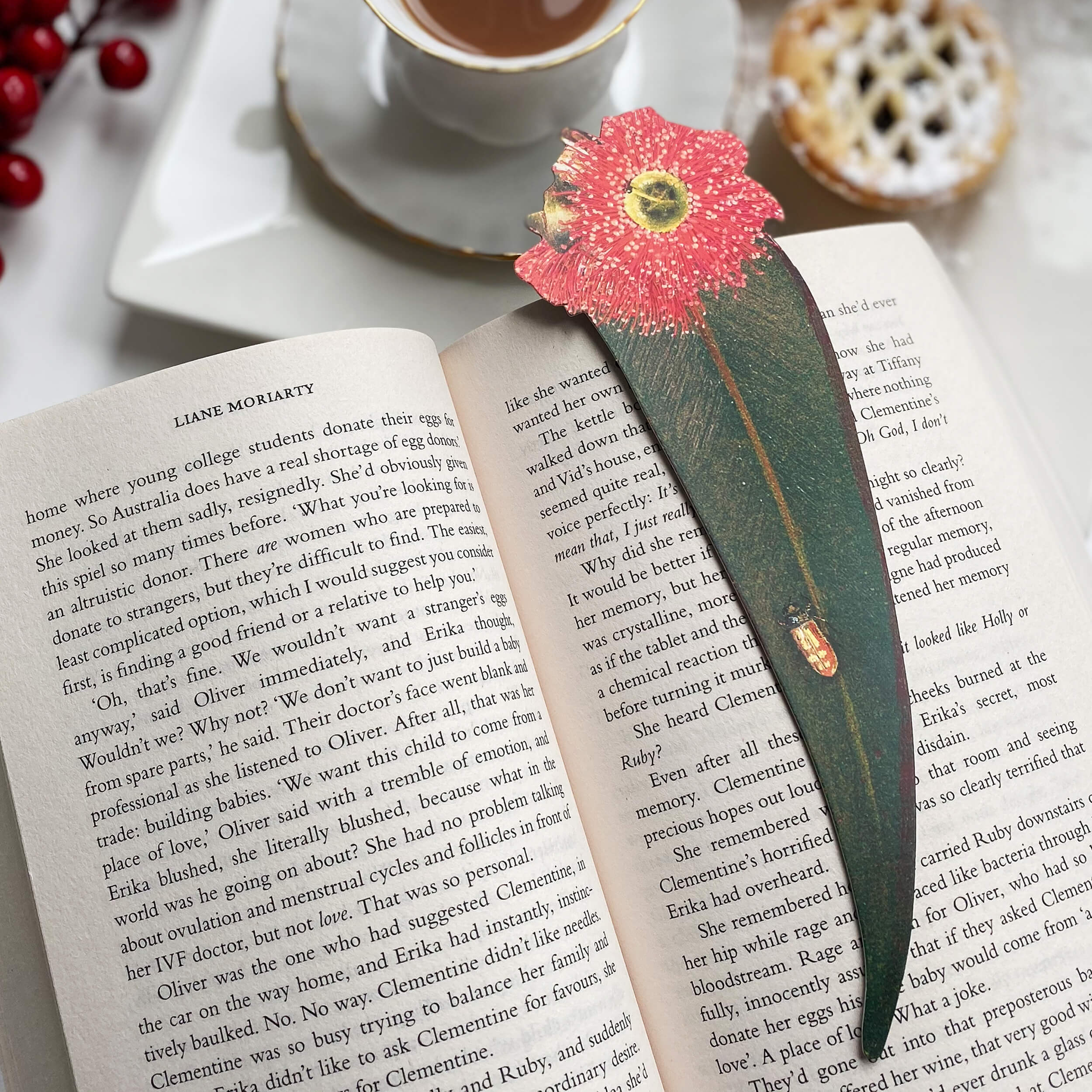 Gum Leaf Bookmark - Pack of 3