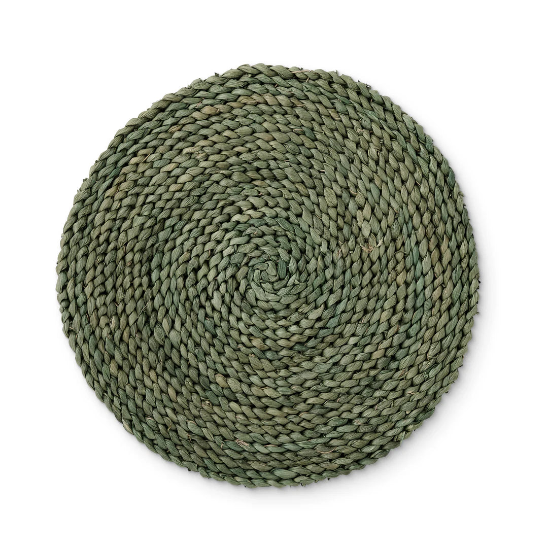 Braided Placemats - Natural Round