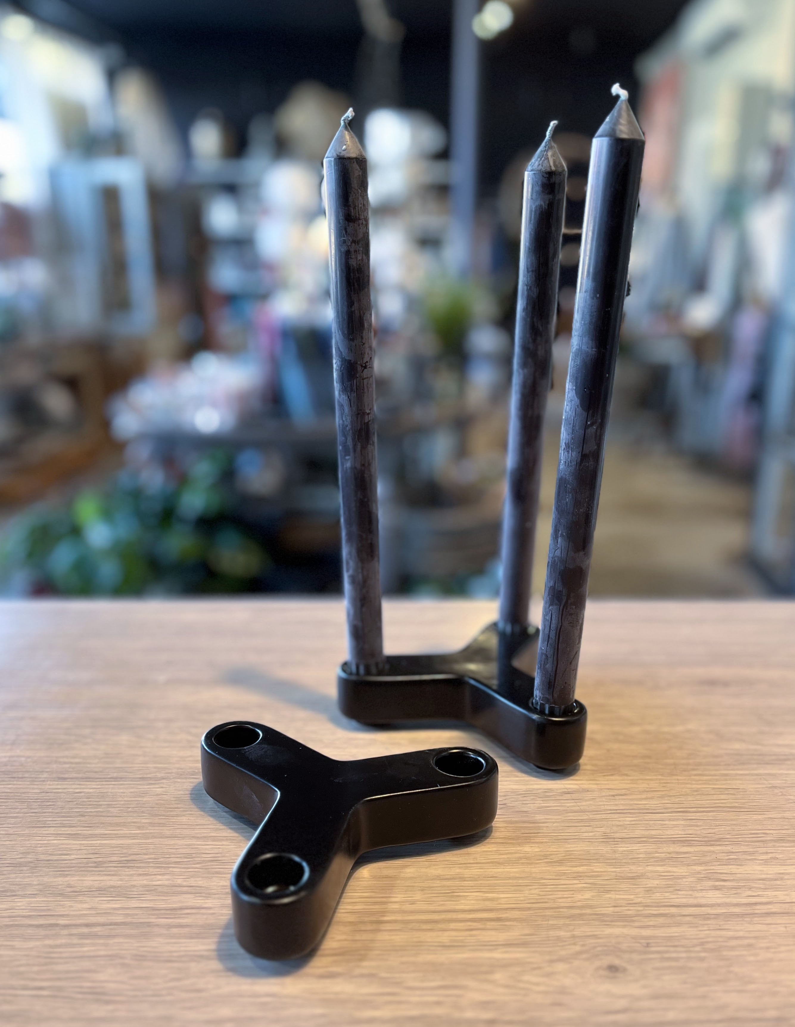 Candle Holder Three Prong