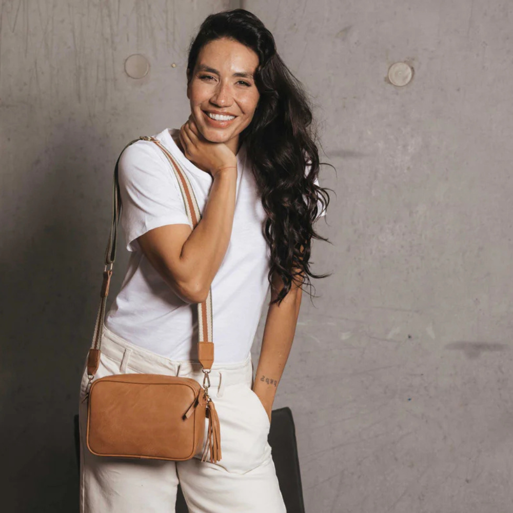 Crossbody Handbag - Vegan Leather. 15%OFF