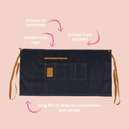 Denim Waist Garden Apron