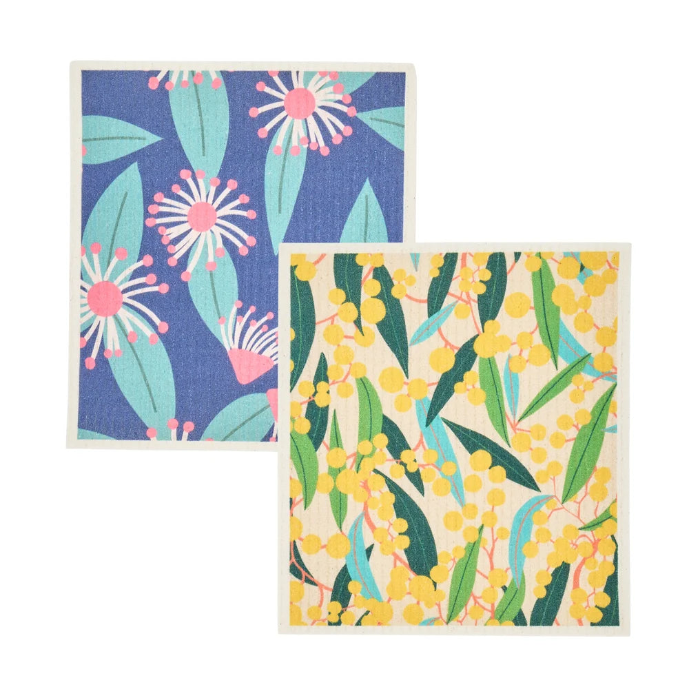 Dish Cloth Swedish Style 2 Pack - Various