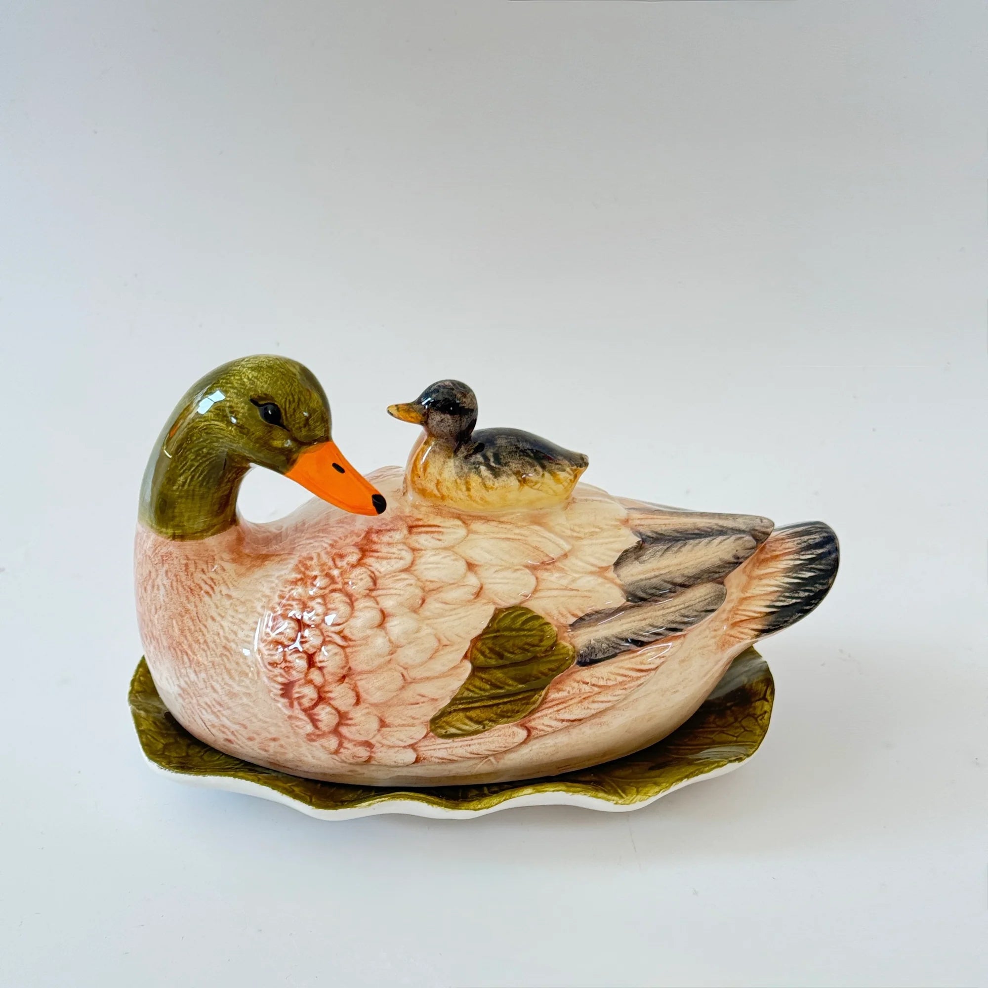 Butter Dish - Duck Ceramic