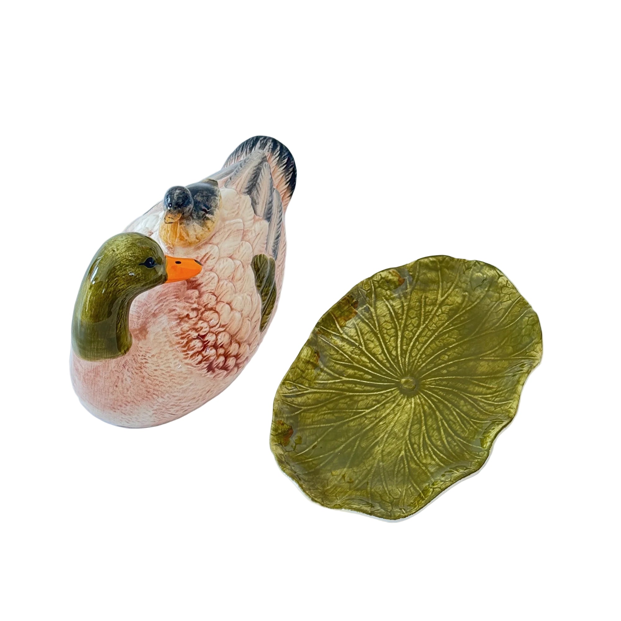 Butter Dish - Duck Ceramic