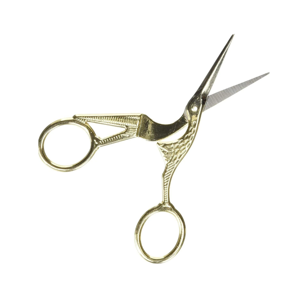 Embroidery_Scissors_Gold_Stork_Open