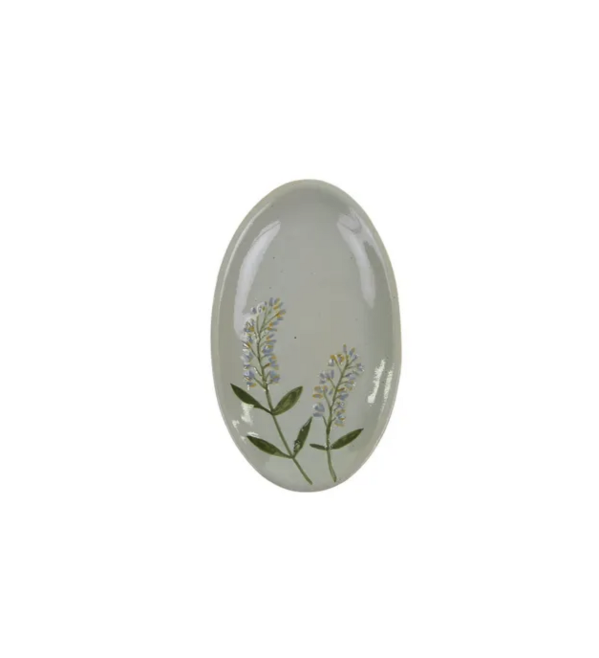 Plate - Oval Small Fiori - 14.5x9cm