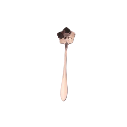 Flower Spoons - Stainless Steel - Silver, Gold & Rose Gold
