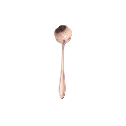 Flower Spoons - Stainless Steel - Silver, Gold & Rose Gold