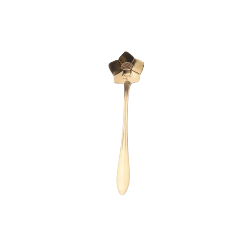 Flower Spoons - Stainless Steel - Silver, Gold & Rose Gold