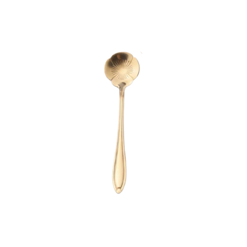 Flower Spoons - Stainless Steel - Silver, Gold & Rose Gold