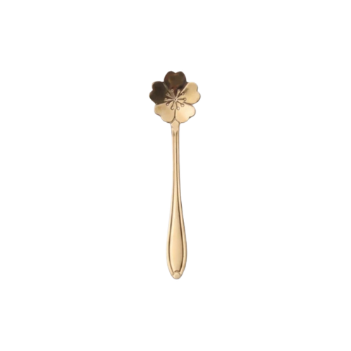 Flower Spoons - Stainless Steel - Silver, Gold & Rose Gold