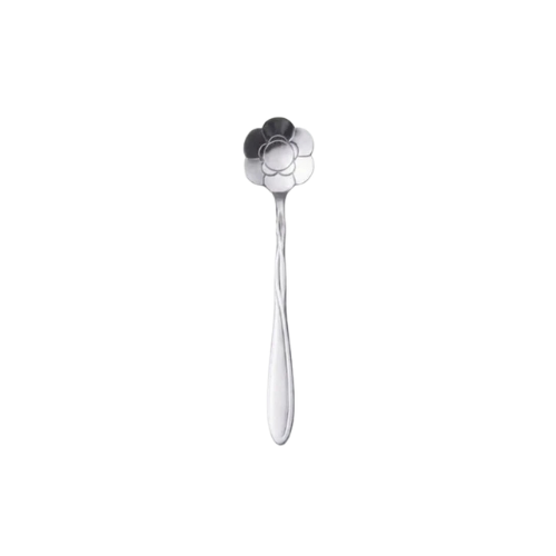 Flower Spoons - Stainless Steel - Silver, Gold & Rose Gold