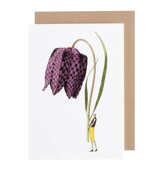 Card Laura Stoddart Fritillary
