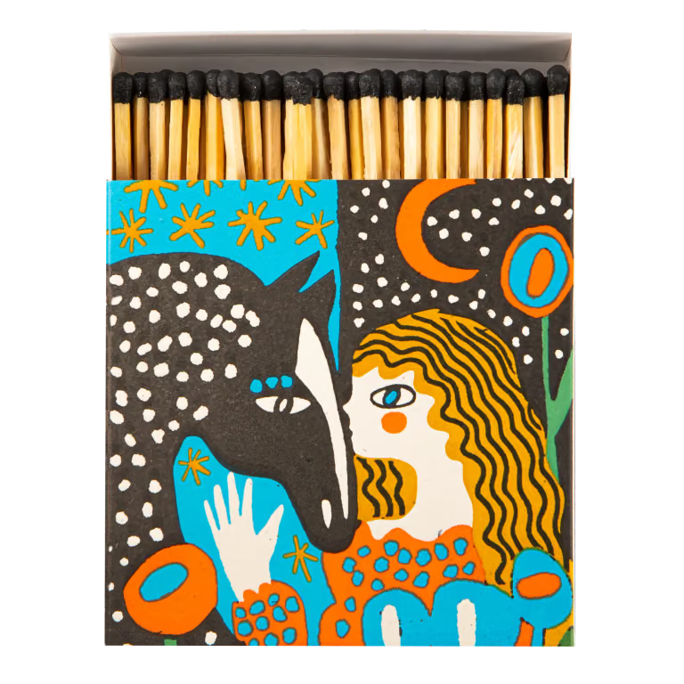 Jumbo Match Boxes - Retro Designs