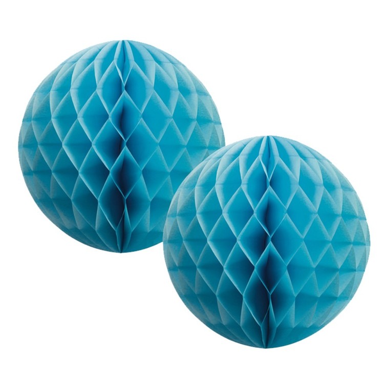 Christmas Honeycomb Balls 15cm - 2 pack