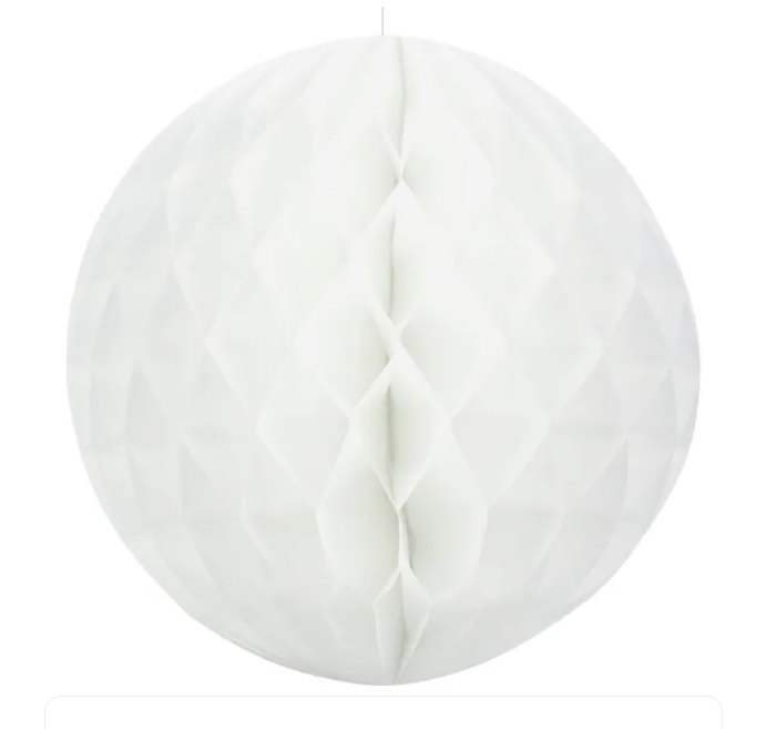 Christmas Honeycomb Balls 15cm - 2 pack