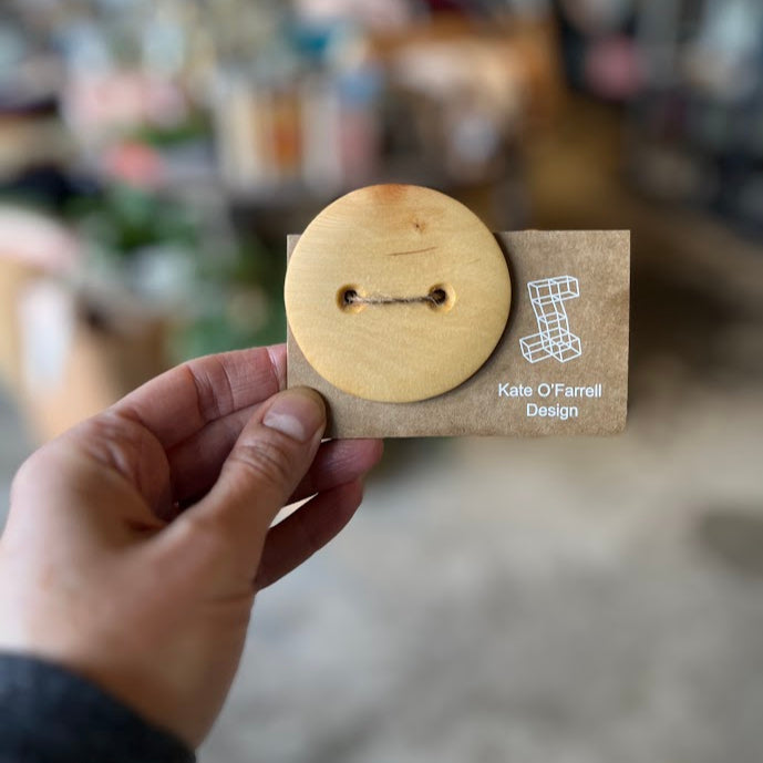 Jumbo Buttons - Huon Pine