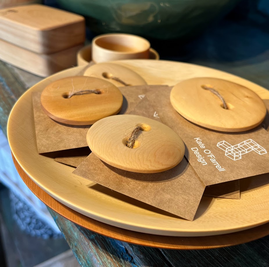 Jumbo Buttons - Huon Pine