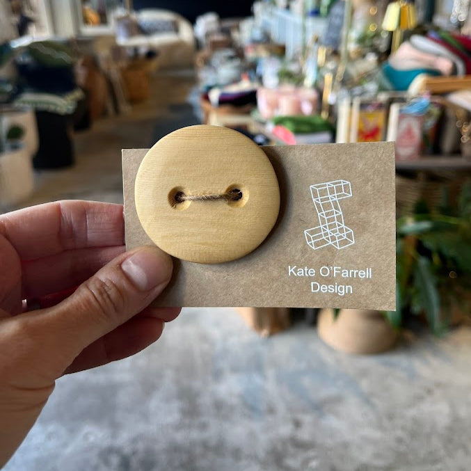 Jumbo Buttons - Huon Pine