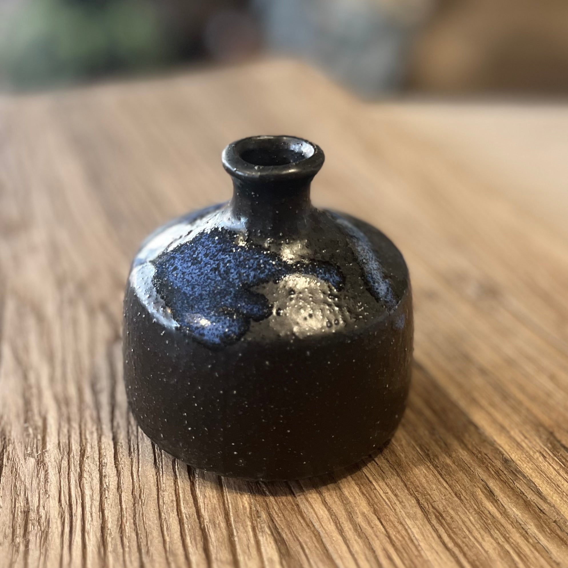 Bud Vase Black/Blue