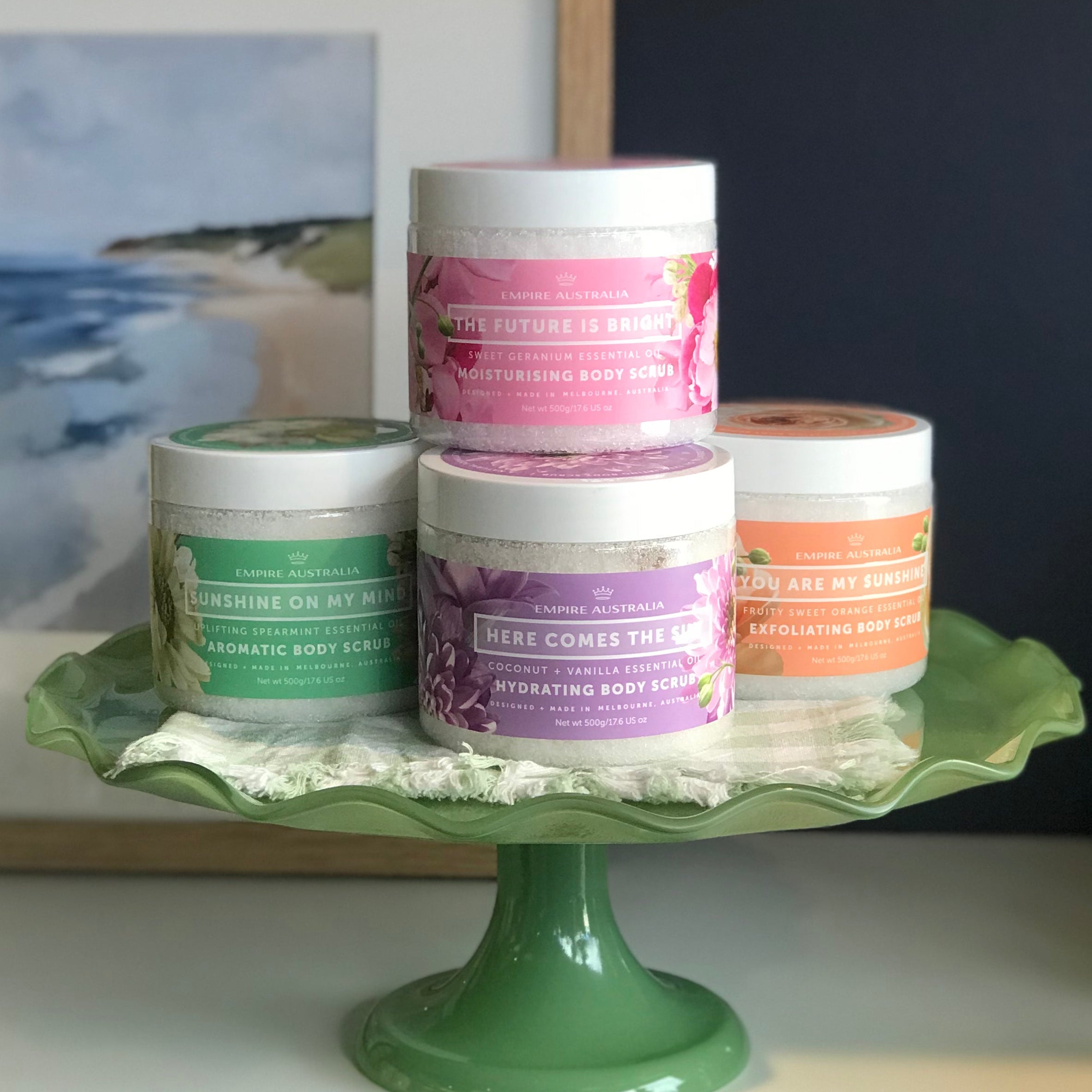 Aromatic Body Scrub with Essential Oils 500g