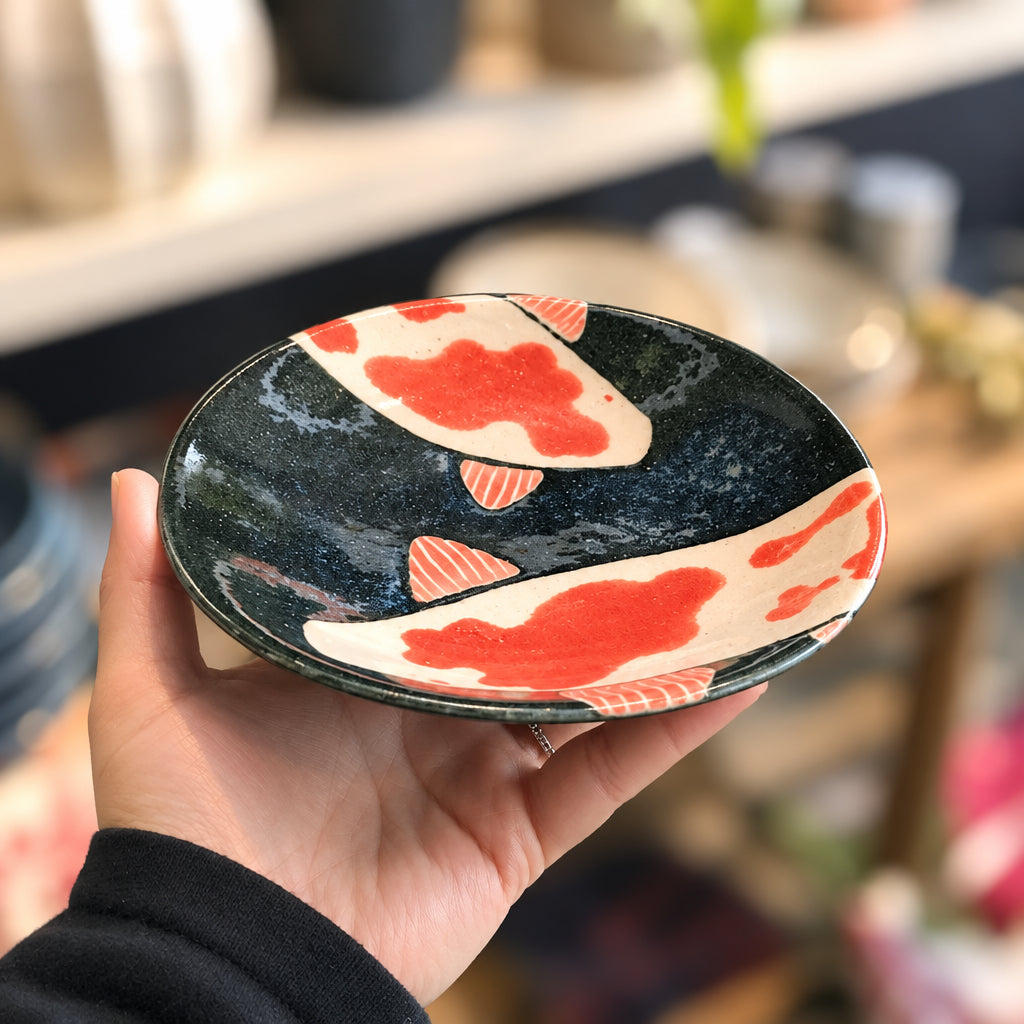 Plate Medium - Koi Carp
