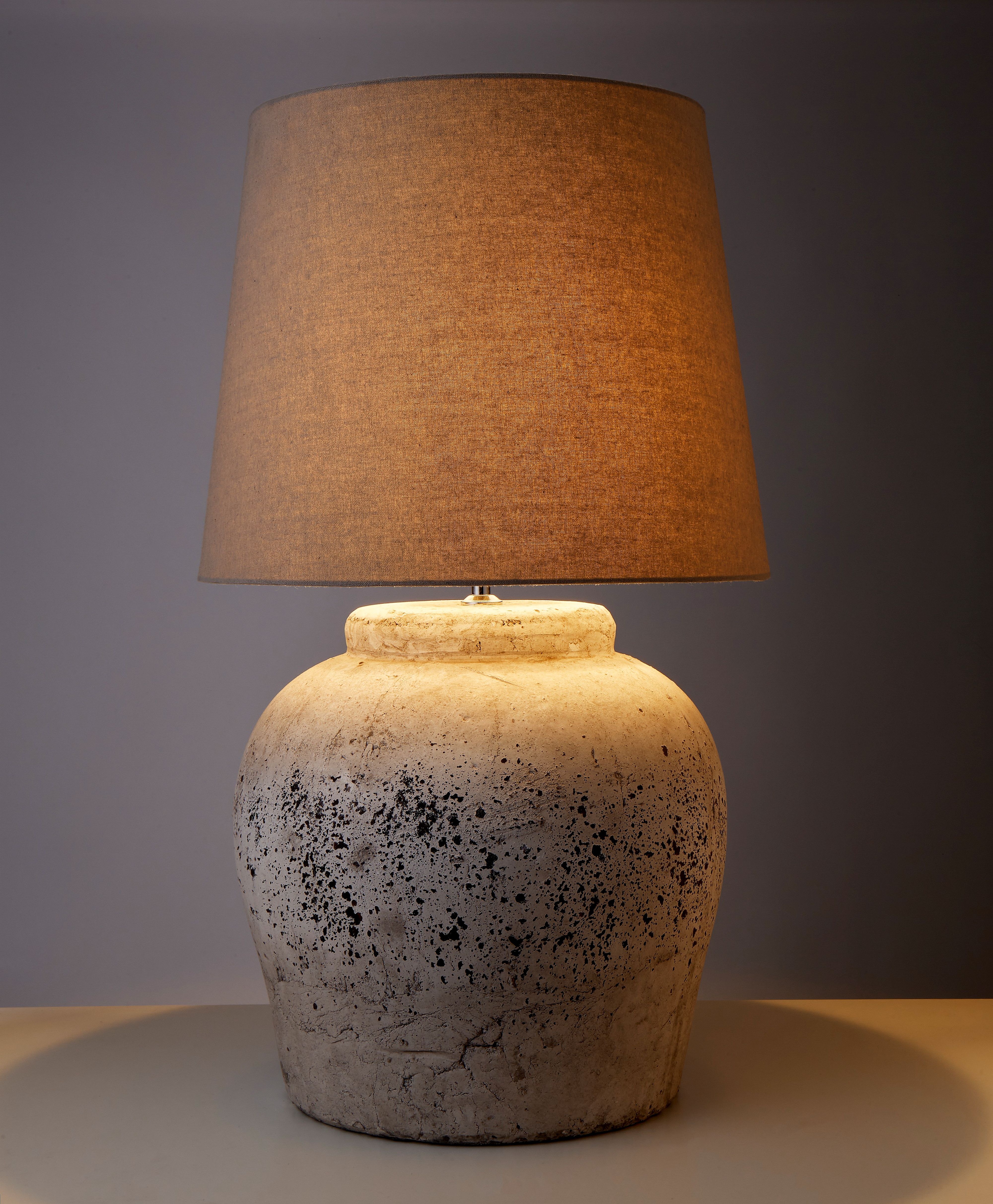 Table Lamp - Rustic Grey