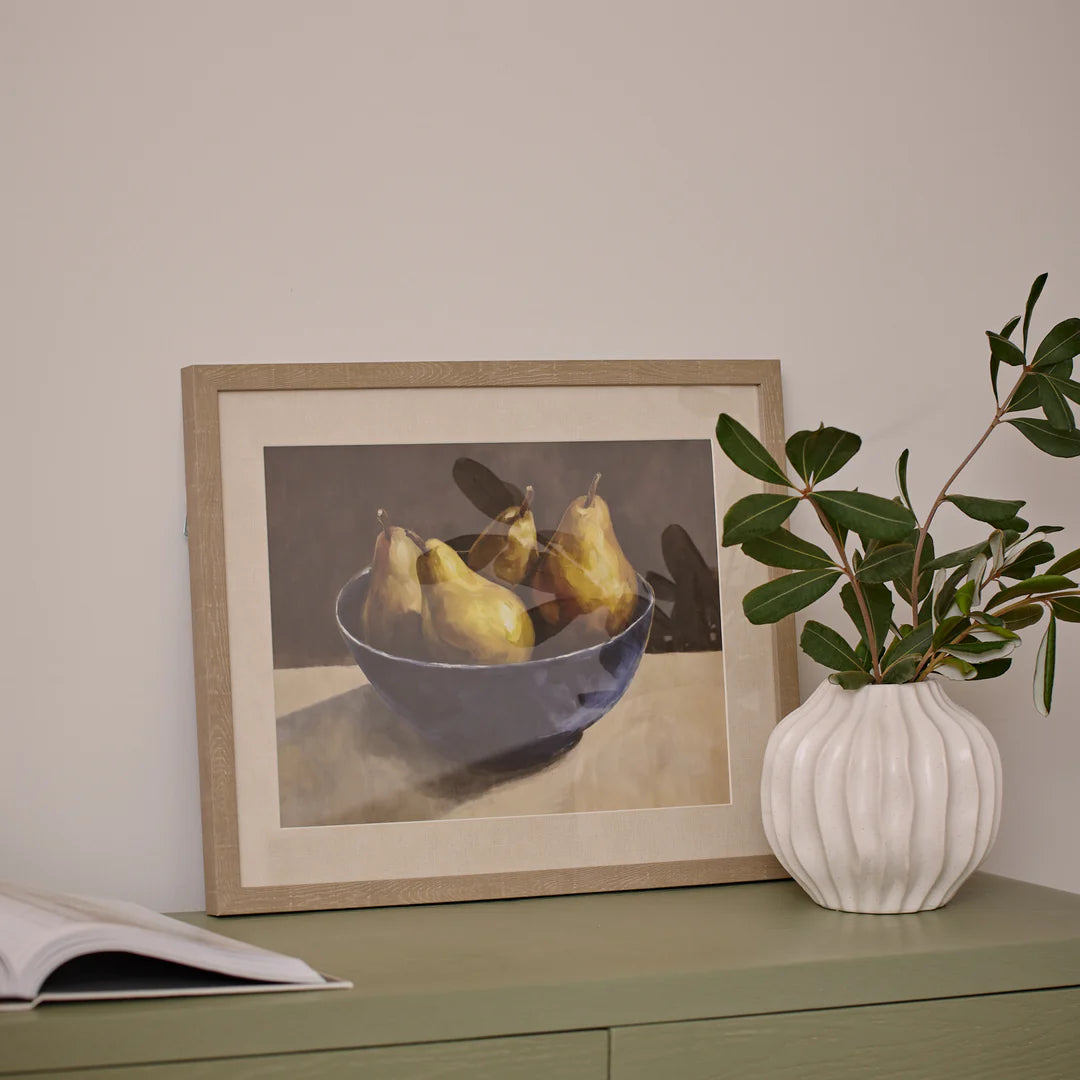 Framed Print - Pear Still Life