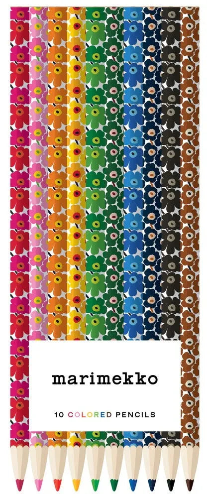 Pencils Coloured Marimekko 10 Pk