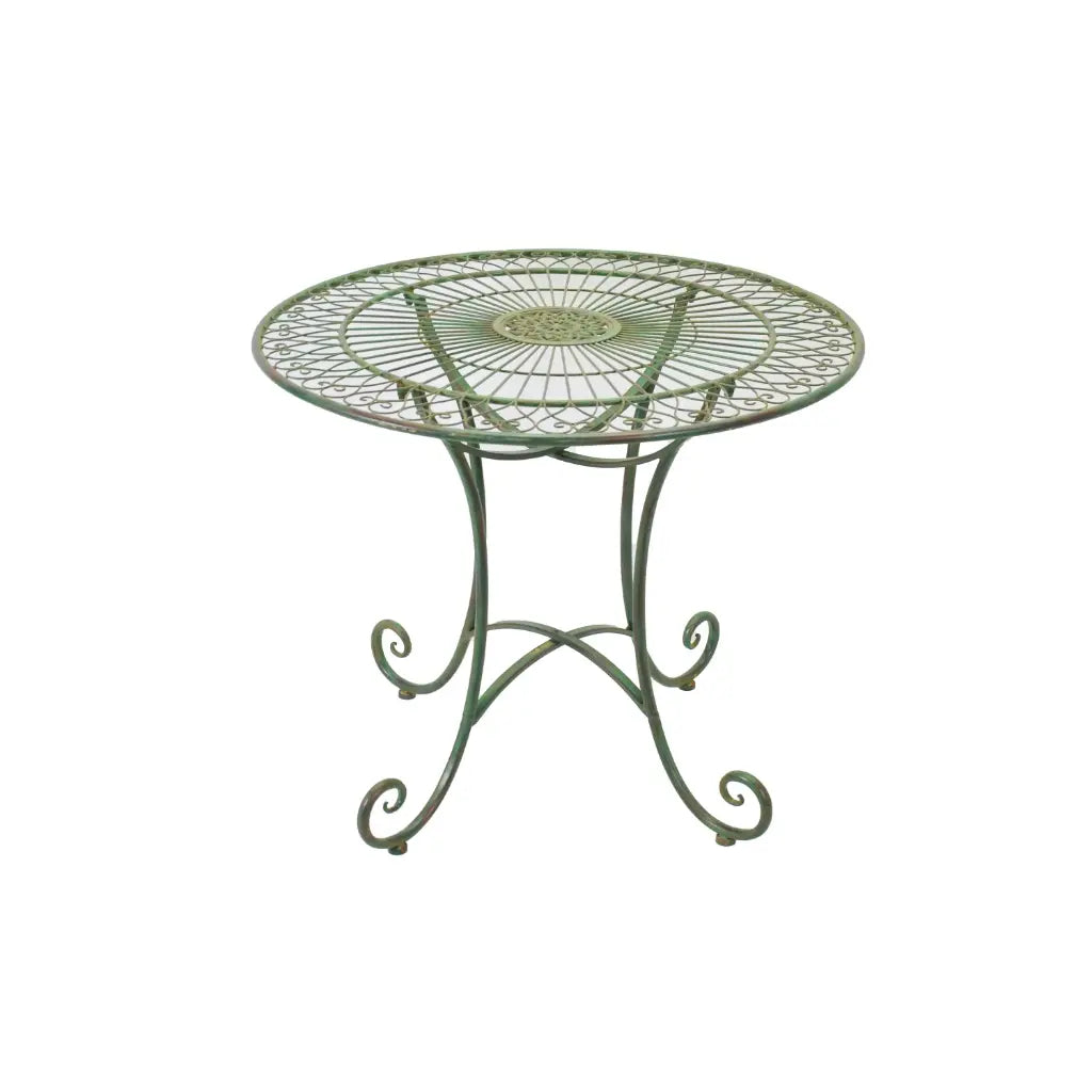 Outdoor Table Setting - Rustic Green