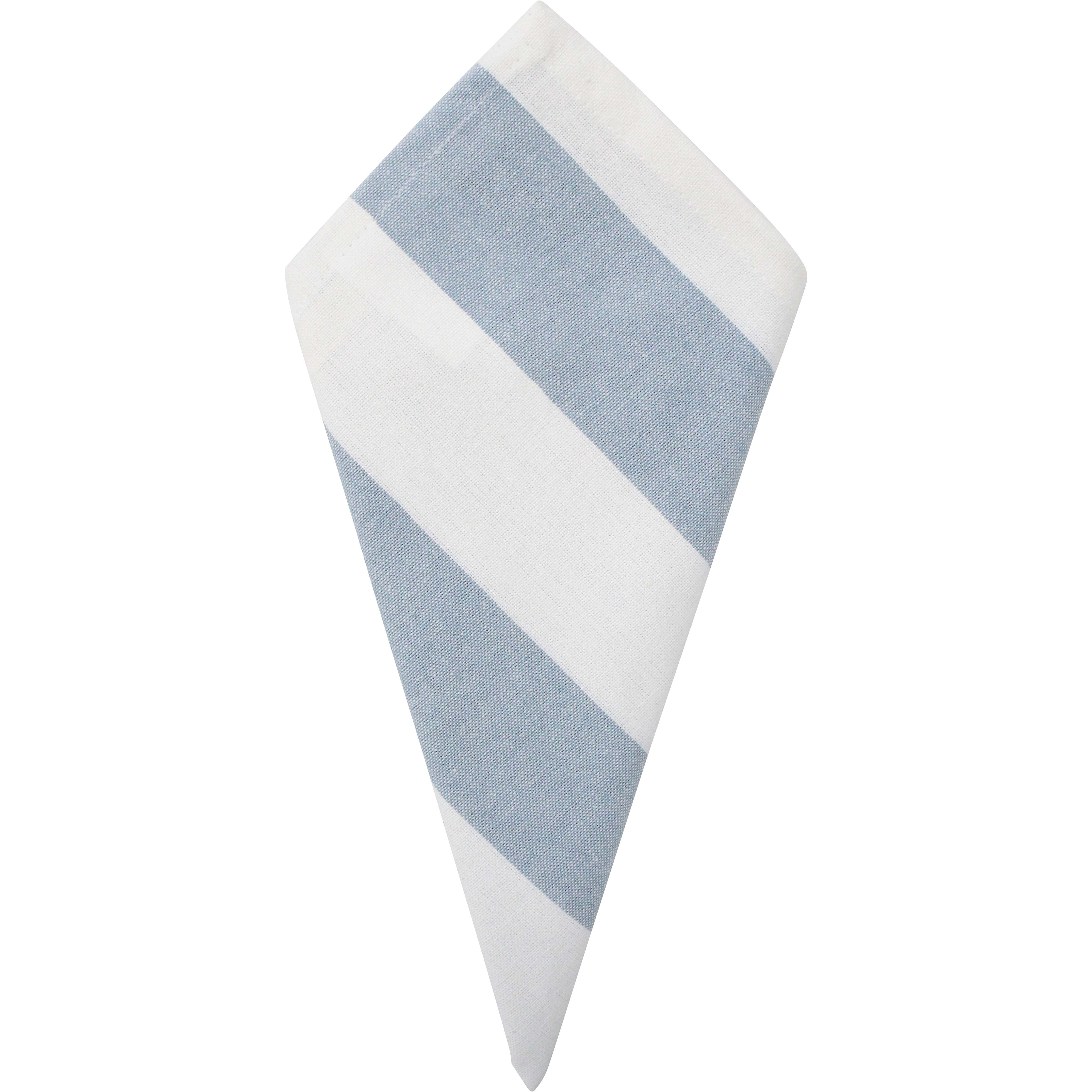 Napkin Chambray Stripe Blue