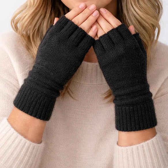Possum Merino Fingerless Gloves