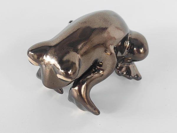 Pot Hanger - Frog Gold
