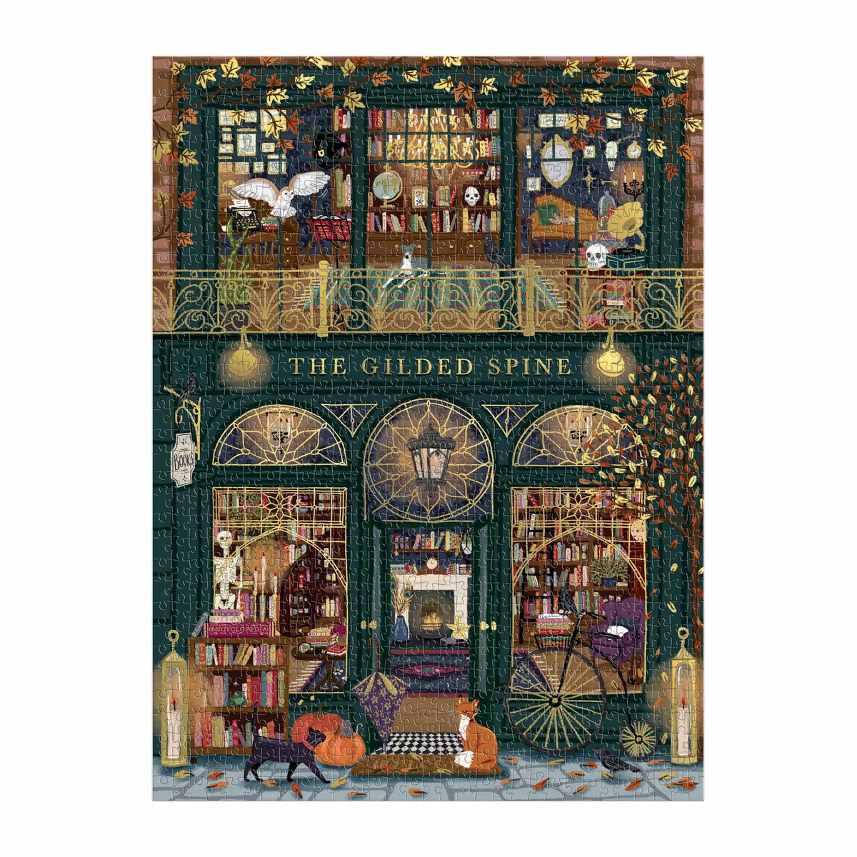 Puzzle - The Gilded Spine - 1000 piece