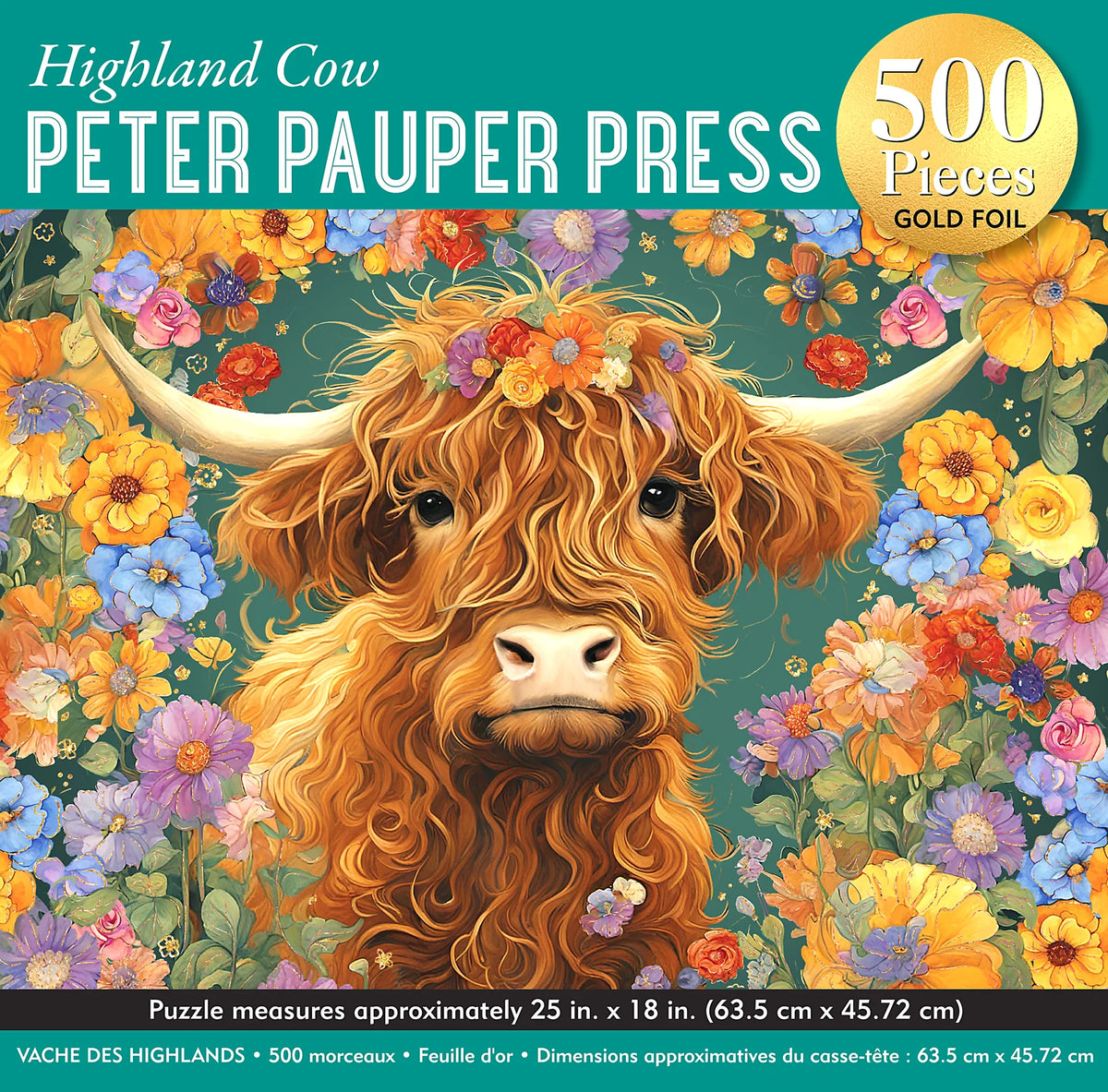 Puzzle - Highland Cow 500 Pieces