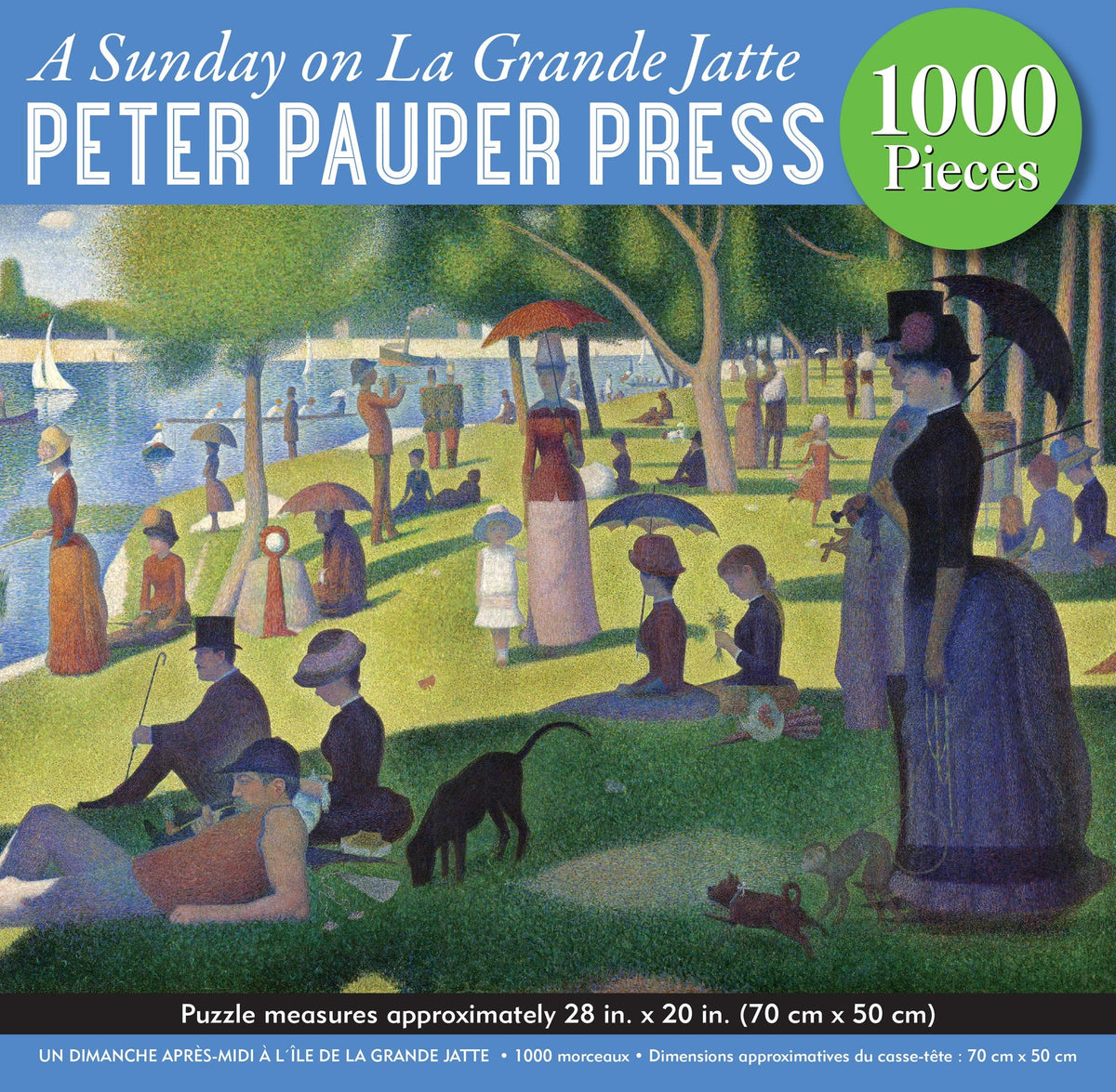 Puzzle - Sunday Grande Jatte 1000 pieces