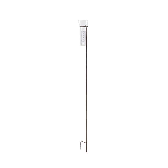 Rain Gauge Rusty Stake Extra Large