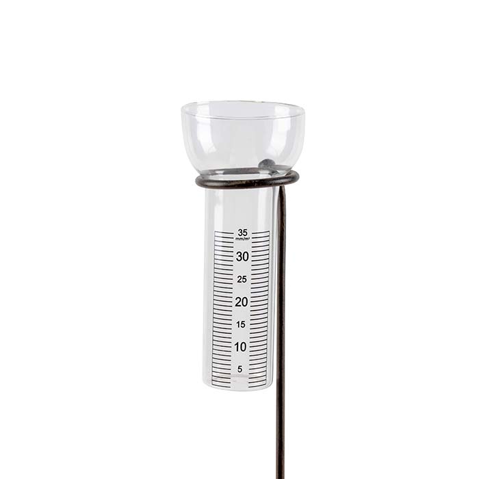 Rain Gauge Rusty Stake Extra Large