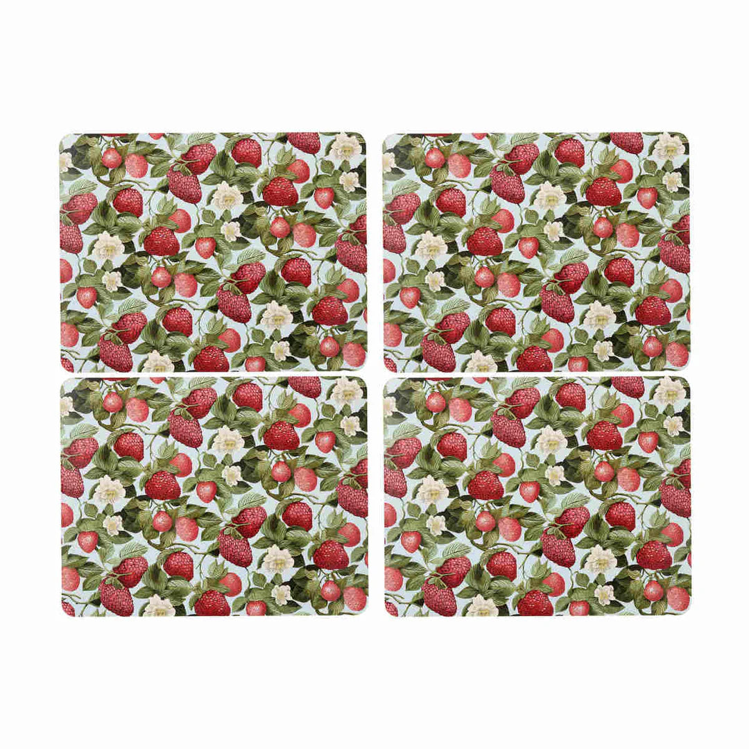 Placemat Set - Strawberry Field