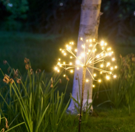 Dandelion Outdoor Solar Stake Lights - Small and Large