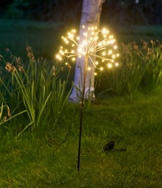 Dandelion Outdoor Solar Stake Lights - Small and Large
