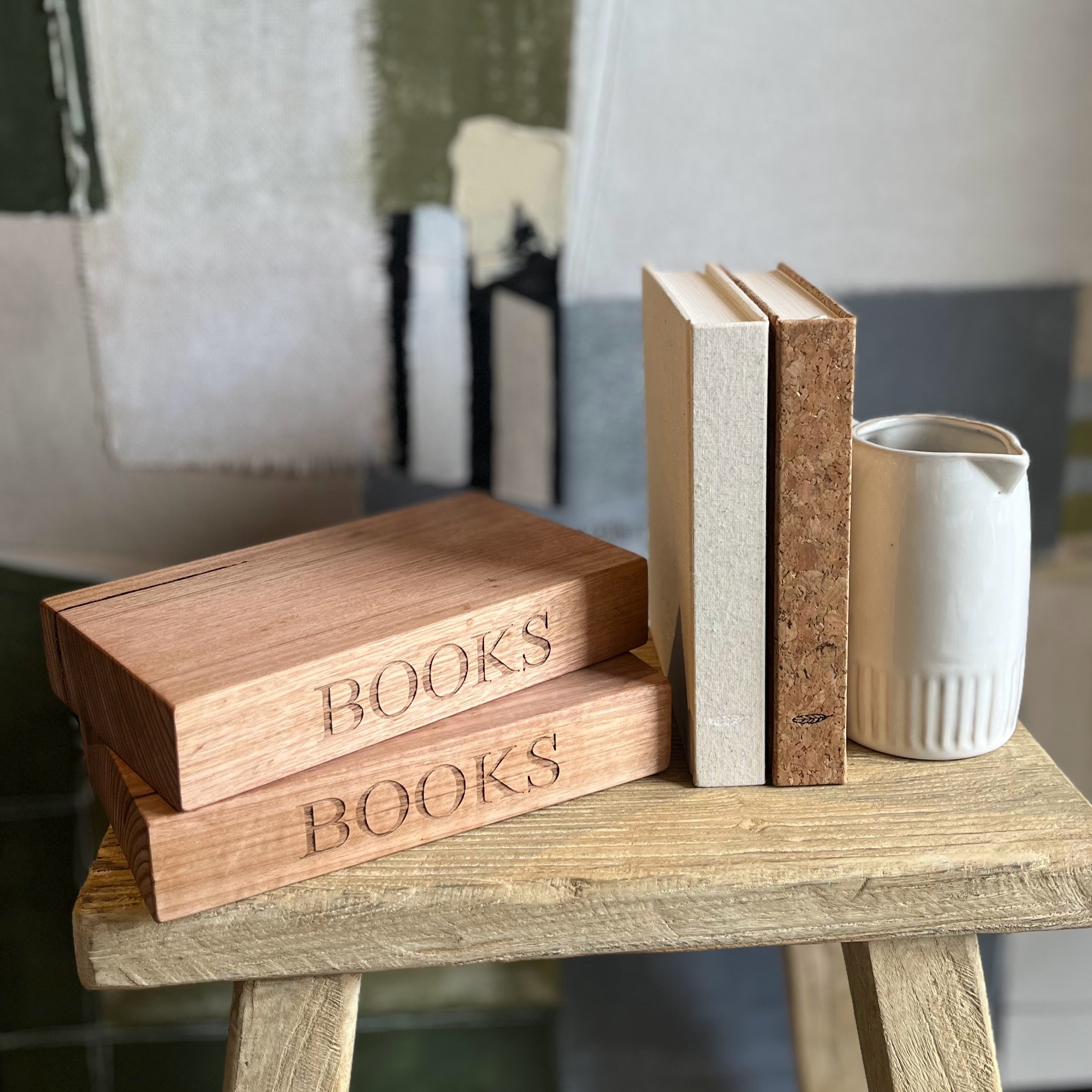 Small Thick Wooden Serving & Cutting Boards - Tasmanian Oak - Handmade by Verde