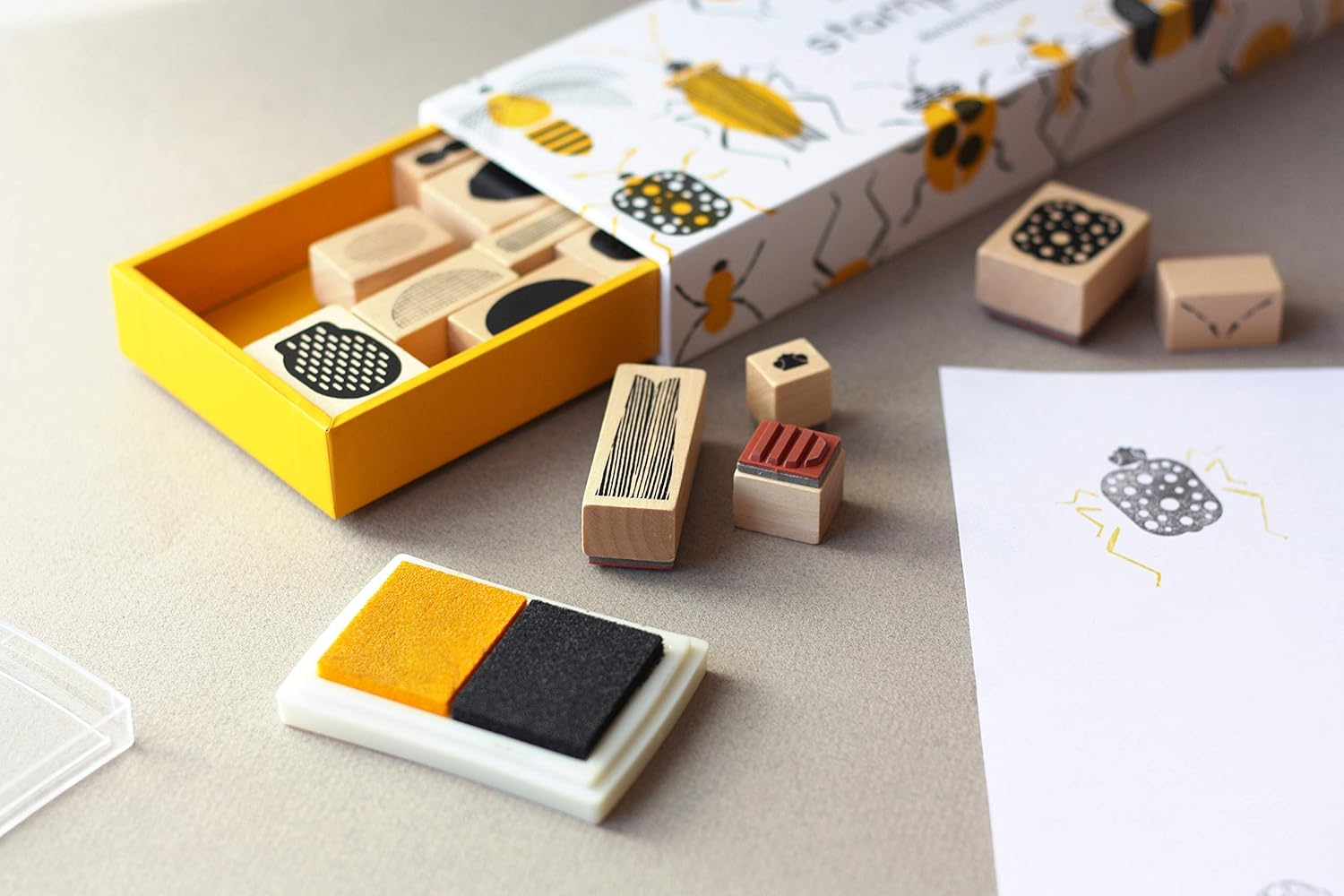 Stamp Bugs by Barbara Dziadosz